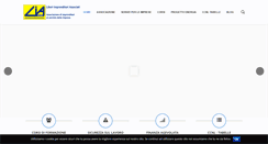 Desktop Screenshot of liabergamo.it